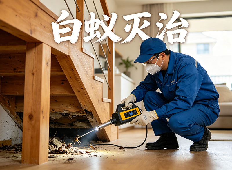镇海白蚁灭治服务｜专业消杀，筑牢建筑安全防线